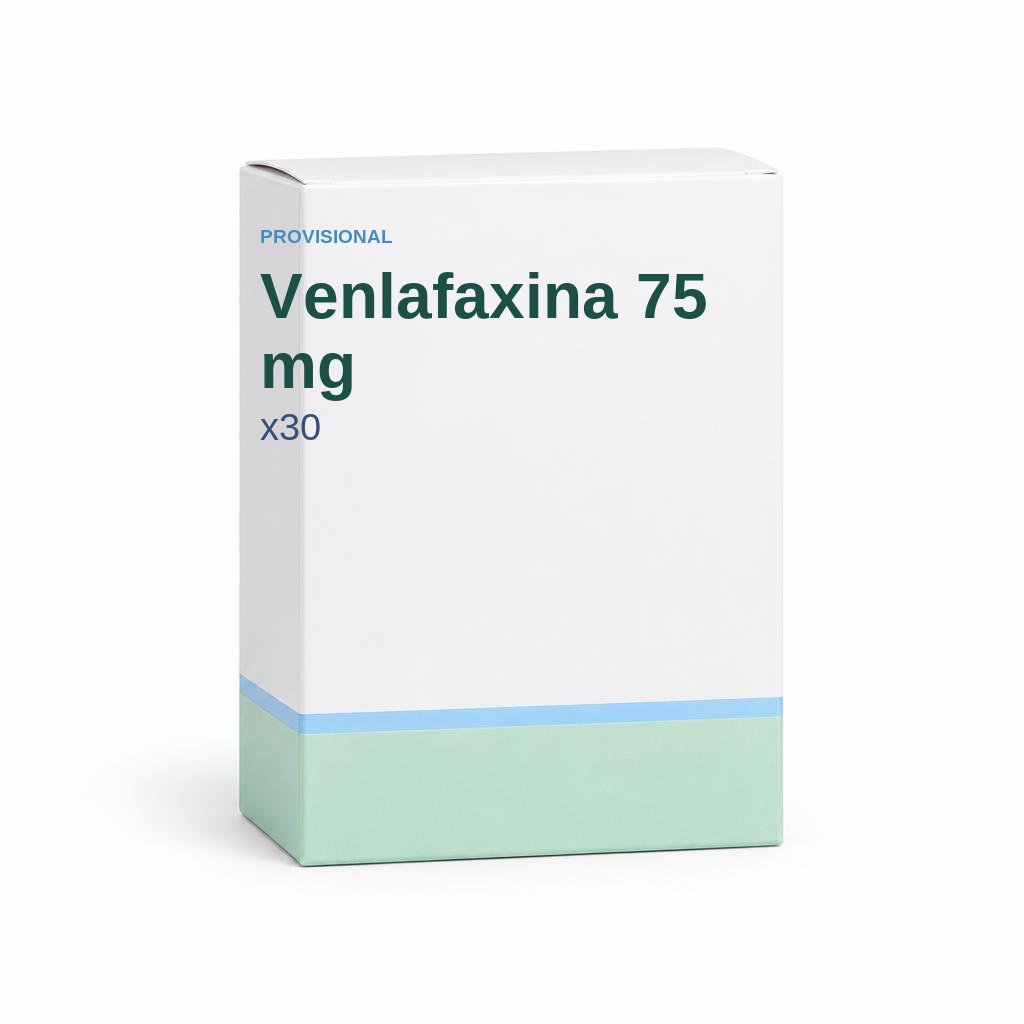 Venlafaxina 75 mg x30