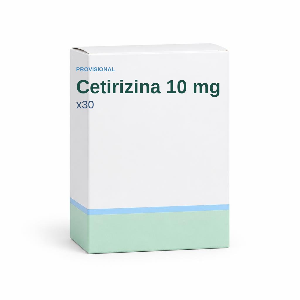 Cetirizina 10 mg x30