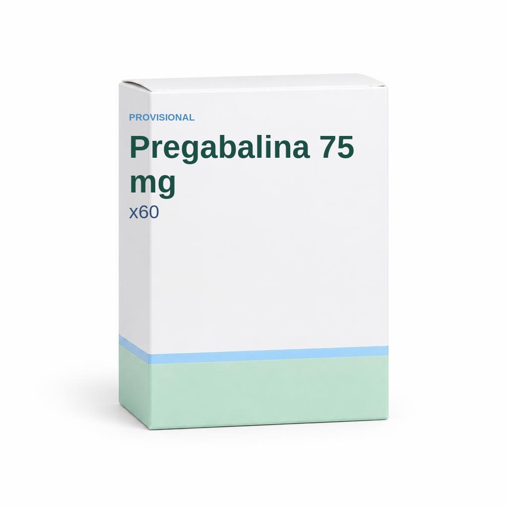 Pregabalina 75 mg x60