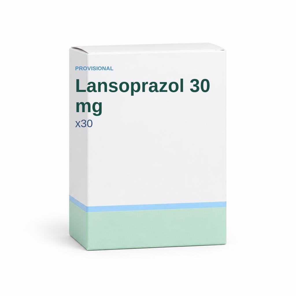 Lansoprazol 30 mg x30