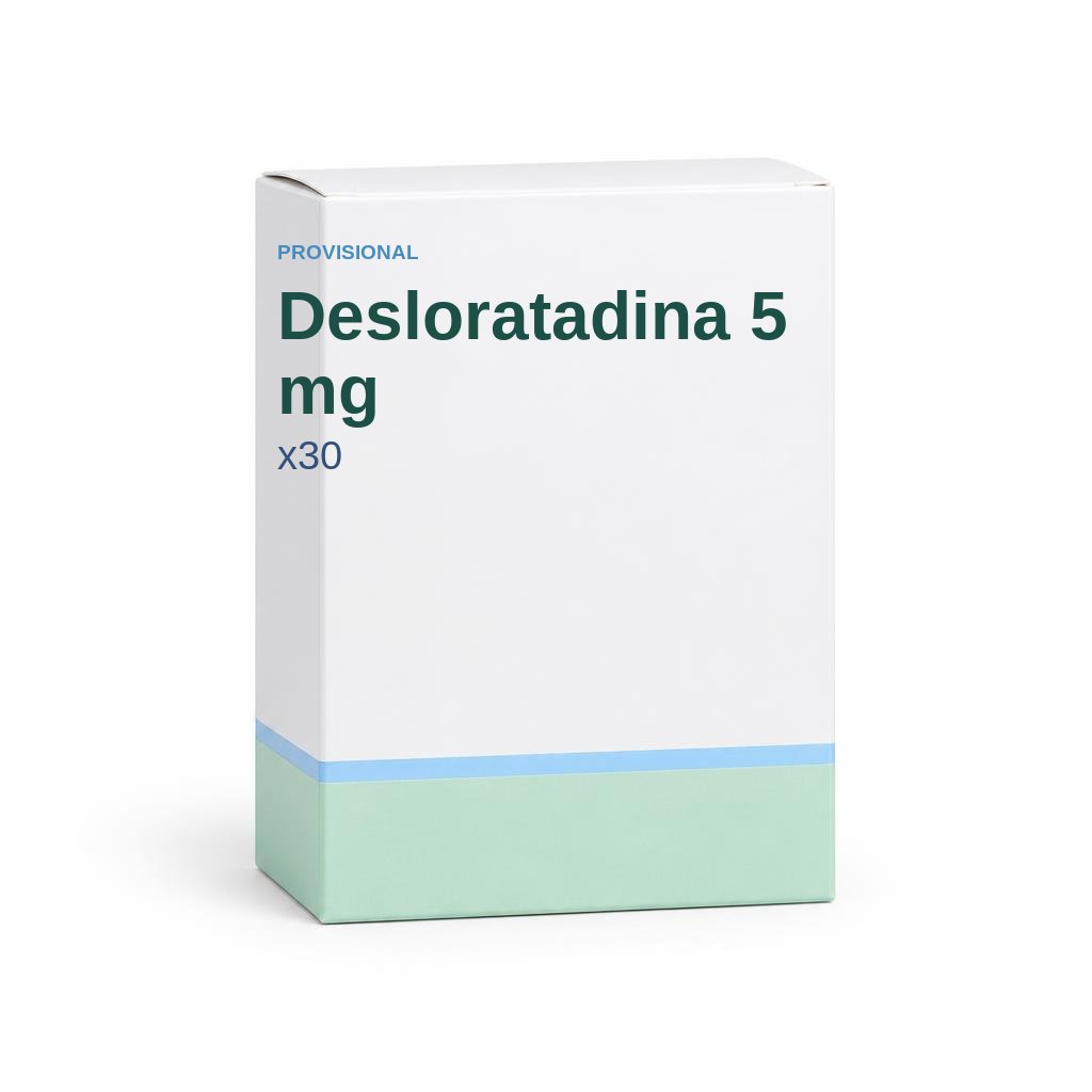 Desloratadina 5 mg x30