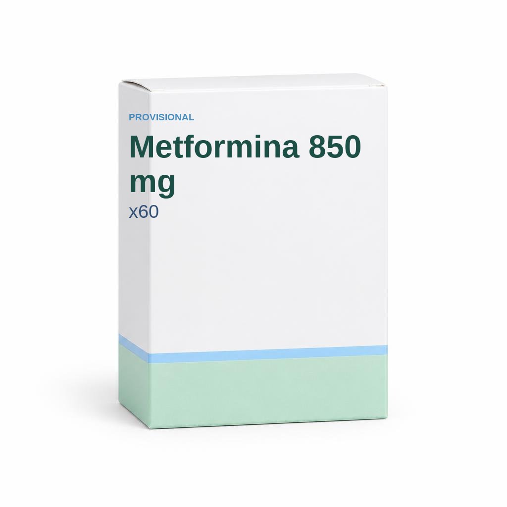 Metformina 850 mg x60