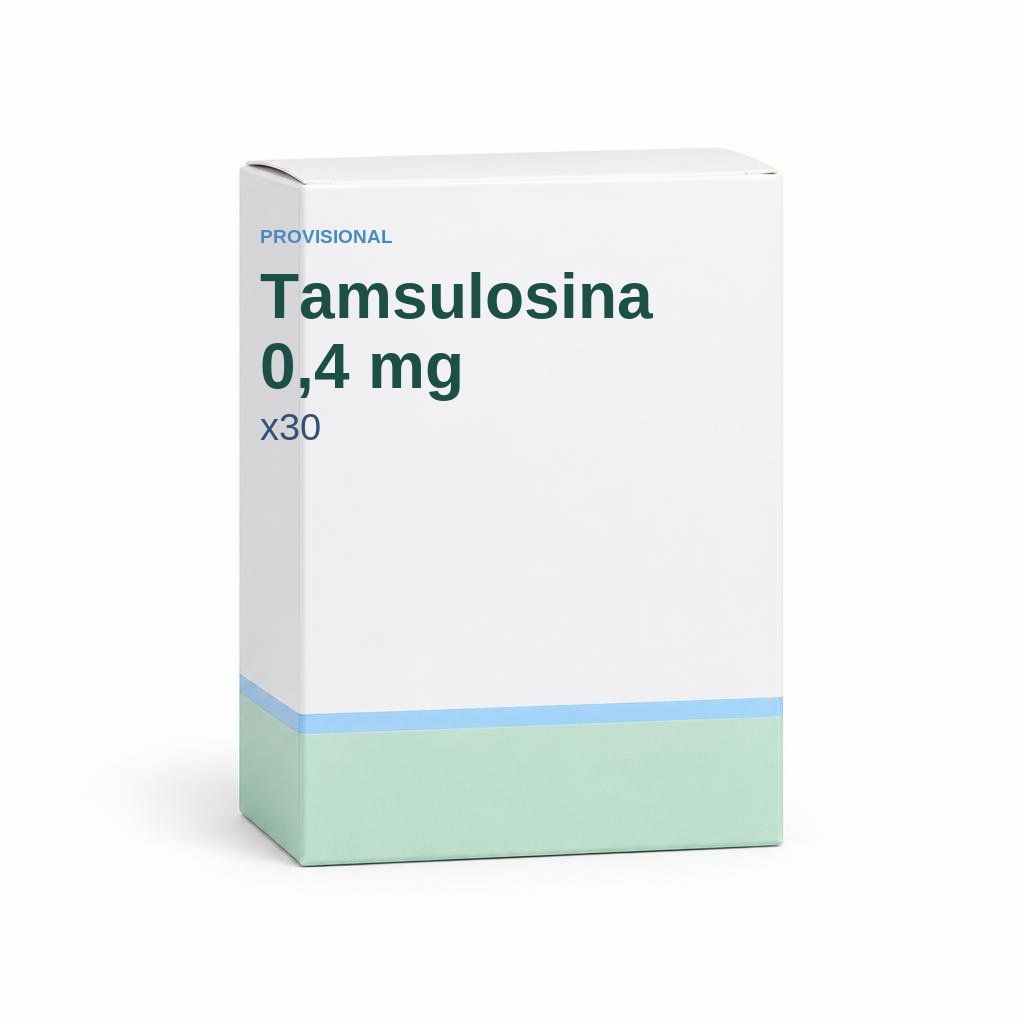 Tamsulosina 0,4 mg x30
